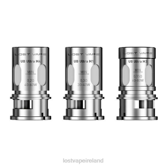 4042G133 Lost Vape UB Ultra Coil Series (5-Pack) M8 0.15ohm - Lost Vape disposable