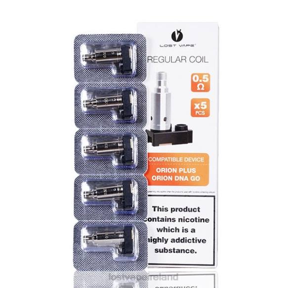 4042G326 Lost Vape Orion Plus DNA Replacement Coils (5-Pack) 0.5ohm - Lost Vape Ireland