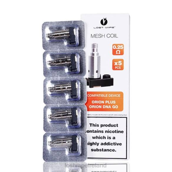 4042G36 Lost Vape Orion Plus DNA Replacement Coils (5-Pack) 0.25ohm - Lost Vape Ireland