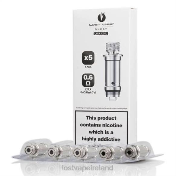 4042G391 Lost Vape Lyra Replacement Coils (5-Pack) Mesh Coil 0.6ohm - Lost Vape contact Ireland