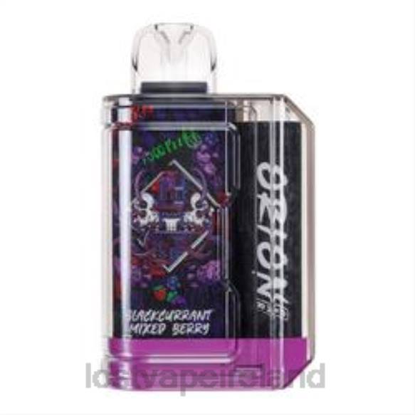 4042G69 Lost Vape Orion Bar Disposable | 7500 Puff | 18mL | 50mg Blackcurrent Mixed Berry - Lost Vape review Ireland