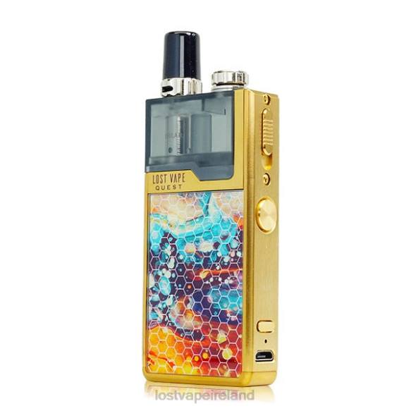 4042G471 Lost Vape Quest Orion Q Pod Device Full Kit Gold/Dazzling - Lost Vape contact Ireland