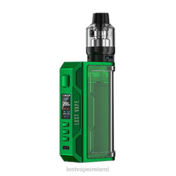 4042G146 Lost Vape Thelema Quest 200W Kit Green/Clear - Lost Vape Ireland