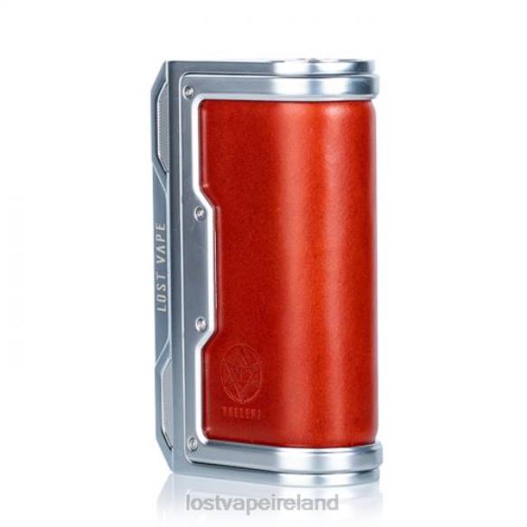 4042G438 Lost Vape Thelema DNA250C Mod | 200w Stainless Steel/Calf Leather - Lost Vape price Ireland