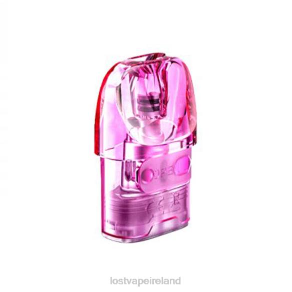4042G214 Lost Vape URSA Replacement Pods Pink (2.5ML Empty Pod Cartridge) - Lost Vape Dublin